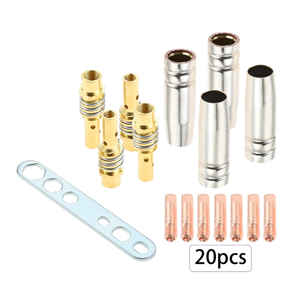 29PC MIG Welding Gun Kit 0.035″/0.047″/0.032″/0.024″ for MB15 15AK Welding Torch